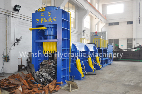 WSD series of hydraulic steel scrap shearer WSD series of hydraulic steel scrap shearer